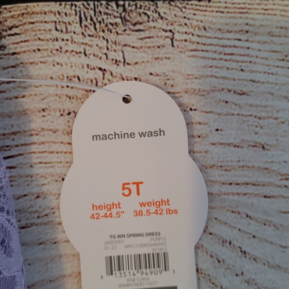 NWT Girls Spring Dress Purple ✨️ - Picture 7 of 16